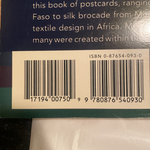 π
ππΏπ¦π¨π« African Textiles postcards - Picture 10 of 10